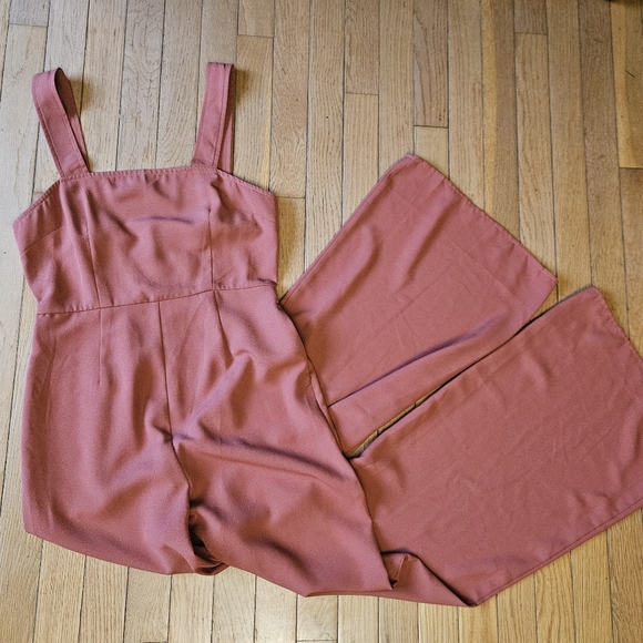 Forever 21 Wide Leg Jumpsuit Small - Picture 6 of 8